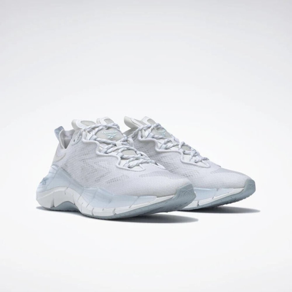 Reebok Classics Women's Grey White Zig Kinetica II Sneakers Size 5.5 us H01276